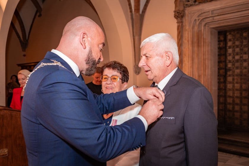 Wręczenie gratulacji parom z przeszlo 50-letnim stażem - 30 września 2025