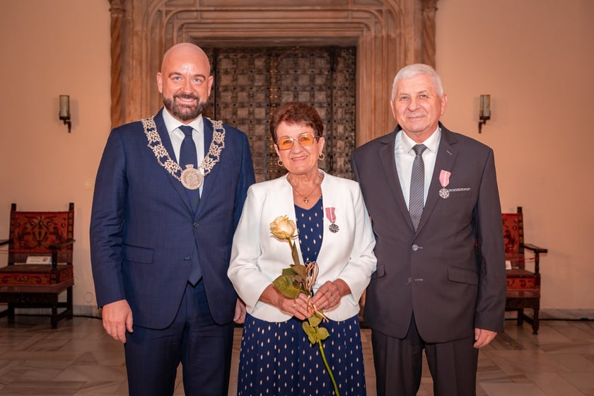 Wręczenie gratulacji parom z przeszlo 50-letnim stażem - 30 września 2025