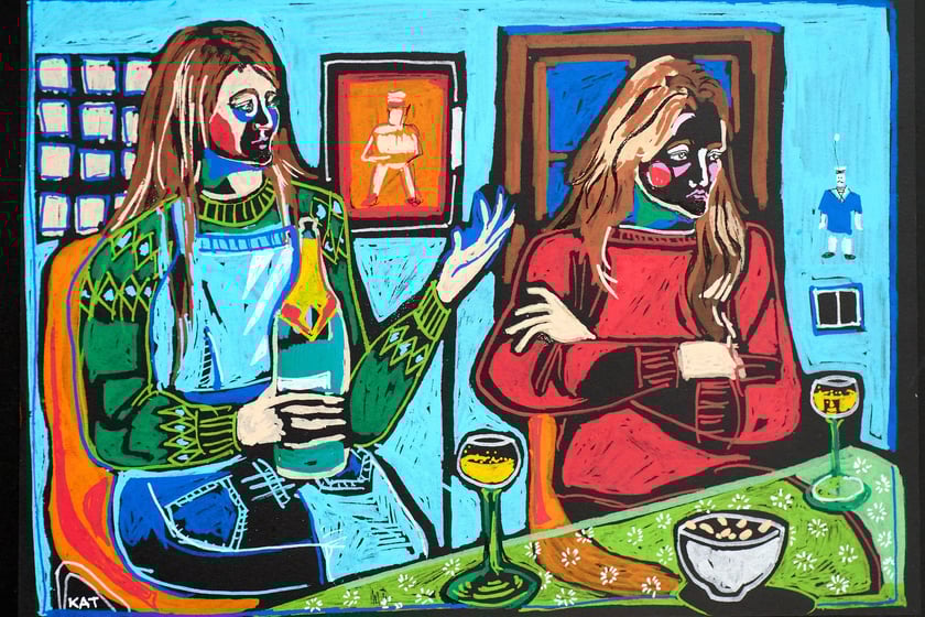 Otwarcie wystawy Kate Bove na wrocławskim lotnisku, 1 października 2025