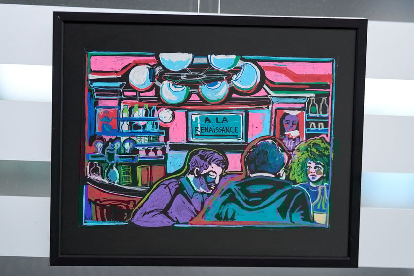 Otwarcie wystawy Kate Bove na wrocławskim lotnisku, 1 października 2025