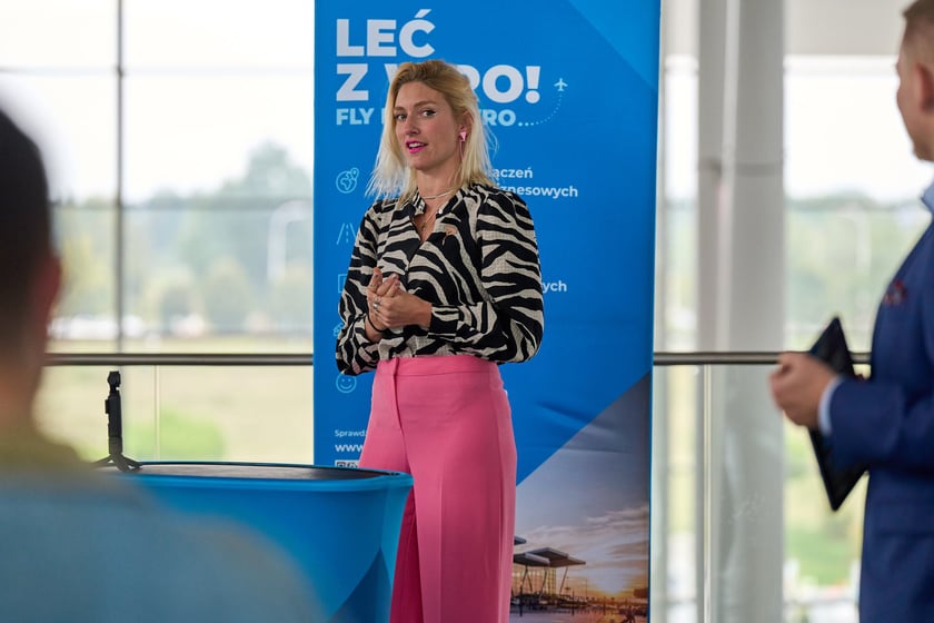 Otwarcie wystawy Kate Bove na wrocławskim lotnisku, 1 października 2025