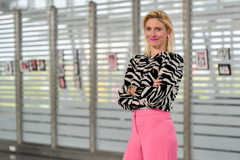 Otwarcie wystawy Kate Bove na wrocławskim lotnisku, 1 października 2025