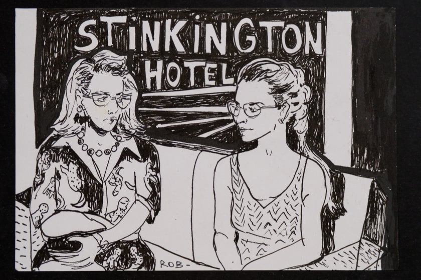 Otwarcie wystawy Kate Bove na wrocławskim lotnisku, 1 października 2025