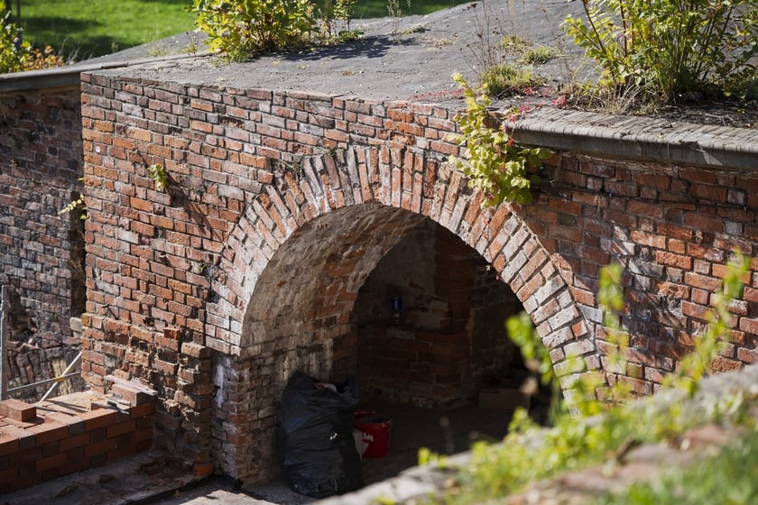 Remont Bastionu Ceglarskiego we Wrocławiu