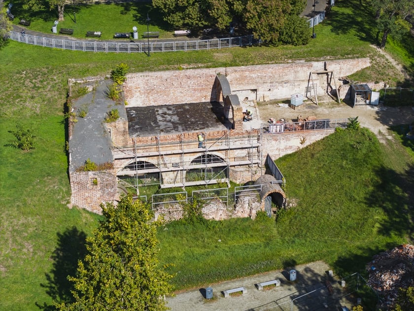 Remont Bastionu Ceglarskiego we Wrocławiu