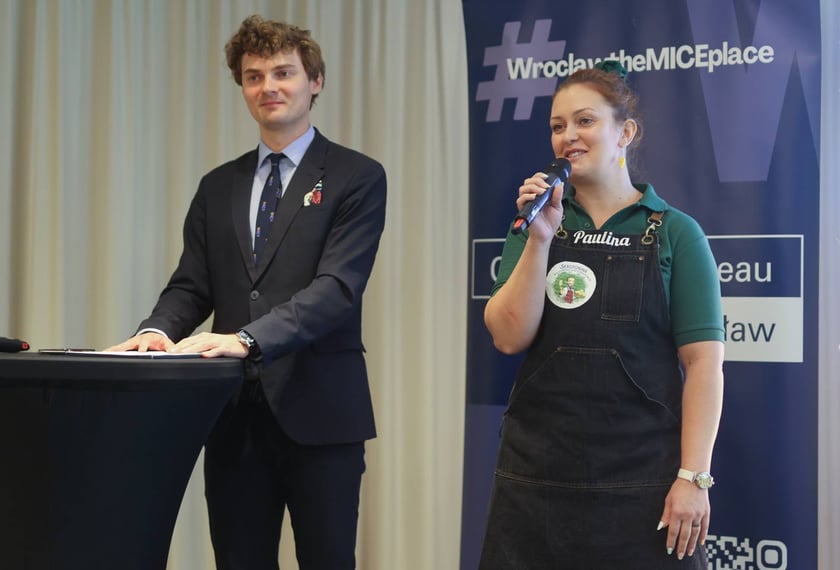 Na zdjęciach IV edycja programu &bdquo;Od pola na wrocławski st&oacute;ł&rdquo; we wrocławskim Novotelu