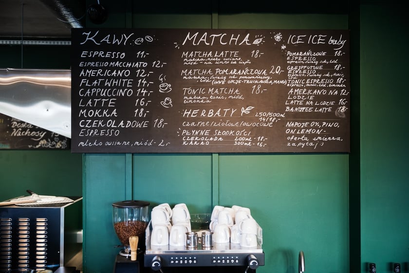 Kawiarnio-winiarnia GRONO przy ul. Rusznikarskiej we Wrocławiu