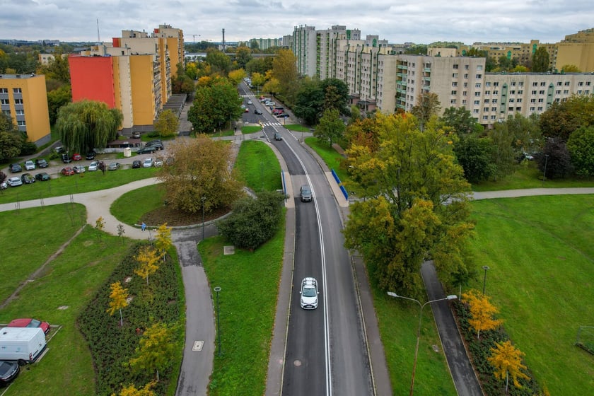 Drzewieckiego po remoncie, 11 października 2025 r.