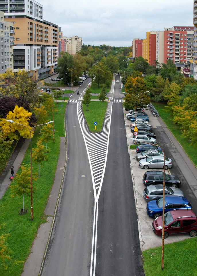 Drzewieckiego po remoncie, 11 października 2025 r.