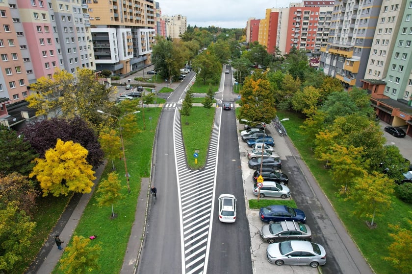 Drzewieckiego po remoncie, 11 października 2025 r.