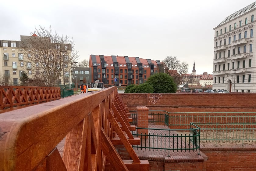 Most św. Klary po remoncie