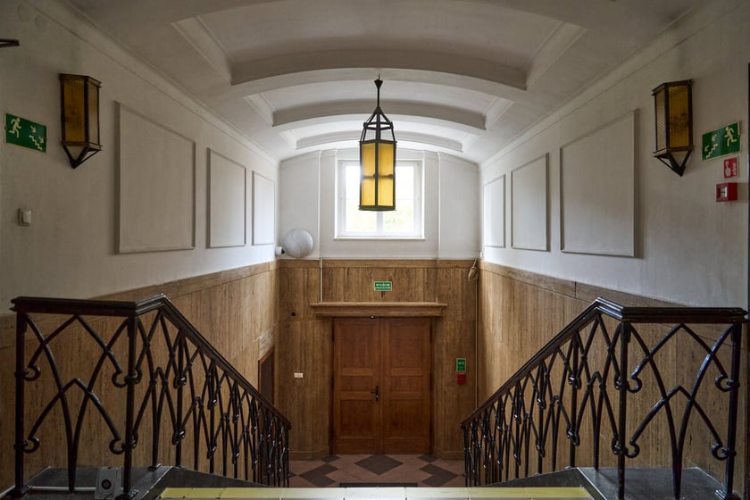 Budynek ZUS przy ul. Pretficza, zdjęcie archiwalne z 2024 roku