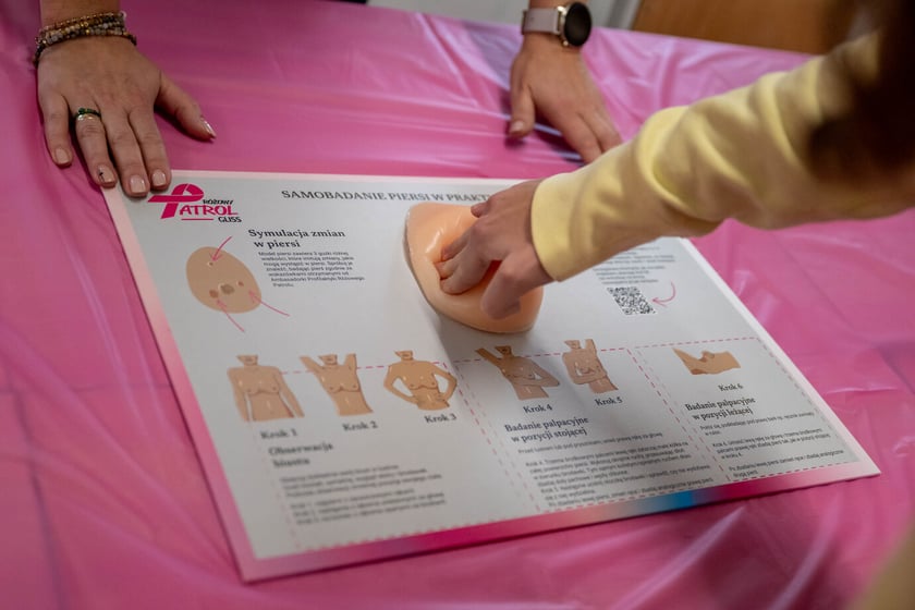 "Pink Generation" - wyjątkowa akcja o profilaktyce raka piersi w V LO we Wrocławiu