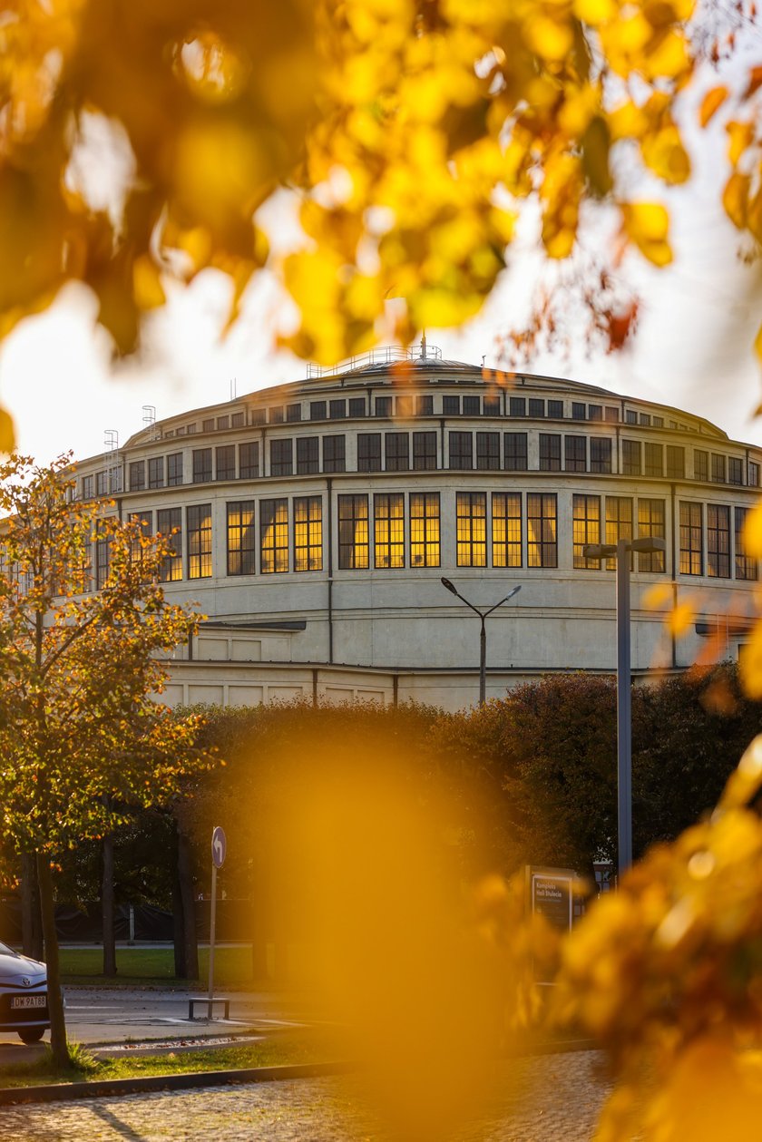 Jesień we Wrocławiu&nbsp; - Hala Stulecia