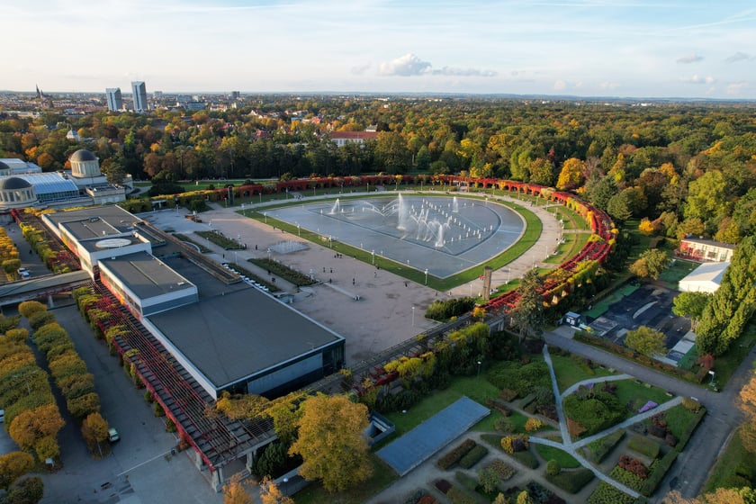 Jesień we Wrocławiu - Pergola