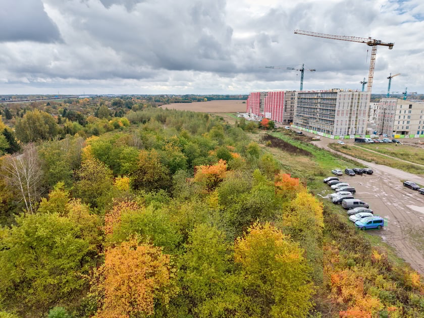 Nowe Żerniki z lotu ptaka