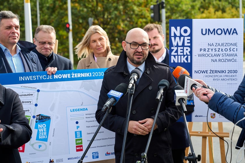 Witold Woźny, prezes MPK Wrocław.