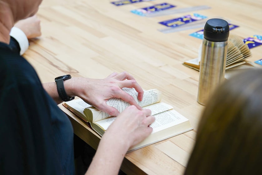 Warsztaty z Book Folding. Noc Bibliotek, Wrocław 17.10.2025