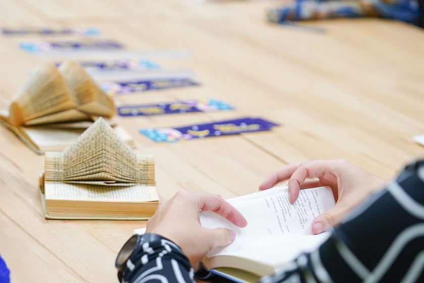 Warsztaty z Book Folding. Noc Bibliotek, Wrocław 17.10.2025