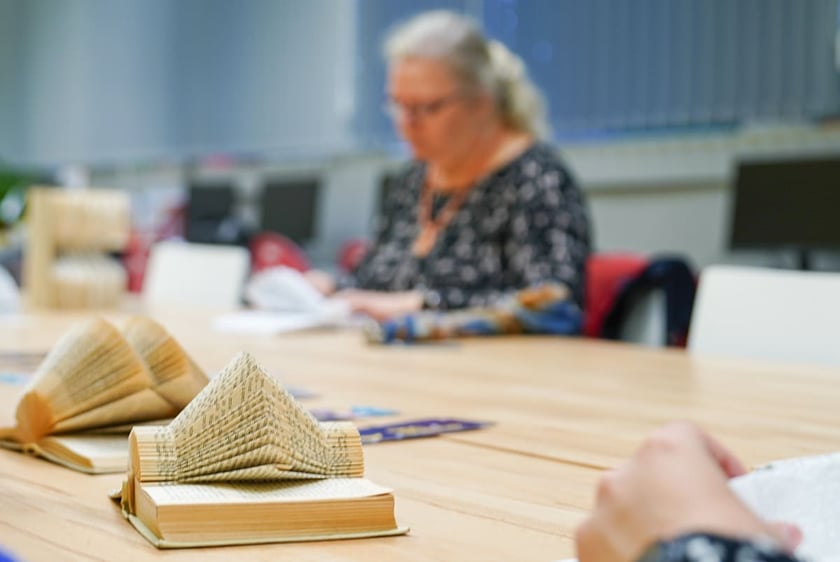Warsztaty z Book Folding. Noc Bibliotek, Wrocław 17.10.2025