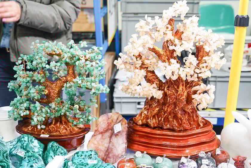 Powiększ obraz: Jesienne Targów Minerałów, Biżuterii i Wyrobów Jubilerskich w hali Orbita.