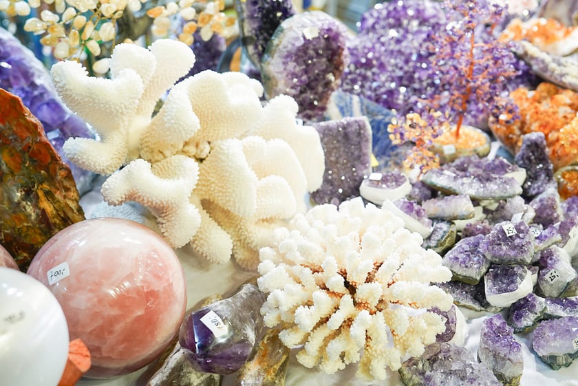 Powiększ obraz: Jesienne Targów Minerałów, Biżuterii i Wyrobów Jubilerskich w hali Orbita.