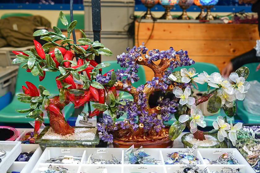 Powiększ obraz: Jesienne Targów Minerałów, Biżuterii i Wyrobów Jubilerskich w hali Orbita.