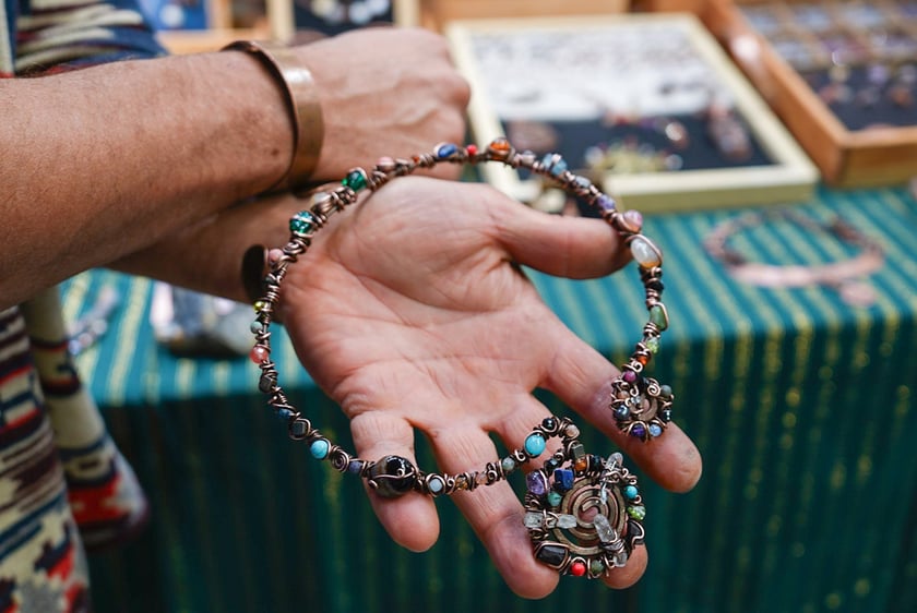 Powiększ obraz: Jesienne Targów Minerałów, Biżuterii i Wyrobów Jubilerskich w hali Orbita.