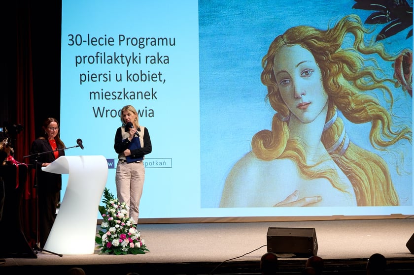 Uroczystość 30-lecia programu wczesnego wykrywania raka piersi we Wrocławiu