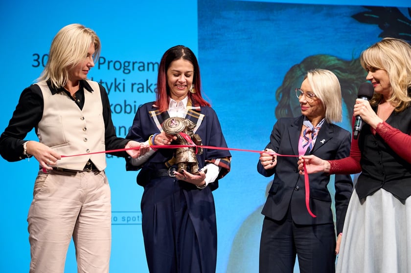 Uroczystość 30-lecia programu wczesnego wykrywania raka piersi we Wrocławiu