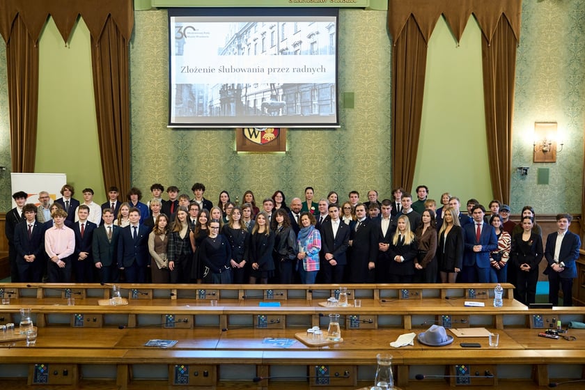 Pierwsza sesja VIII kadencji Młodzieżowej Rady Miasta Wrocławia - 23.10.2025