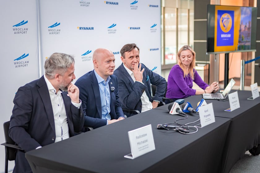 Zapowiedź zimowego sezonu Ryanaira we Wrocławiu, 23 października 2025 roku