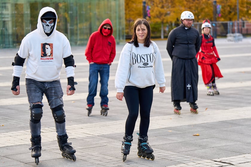 Halloween na rolkach. Wrocław, 25.10.2025