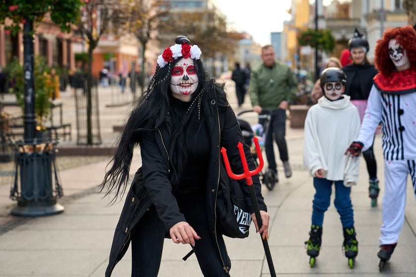 Halloween na rolkach. Wrocław, 25.10.2025