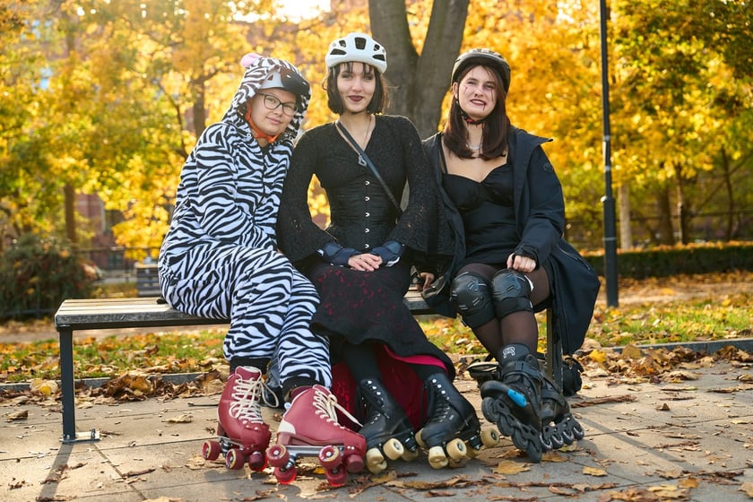 Halloween na rolkach. Wrocław, 25.10.2025