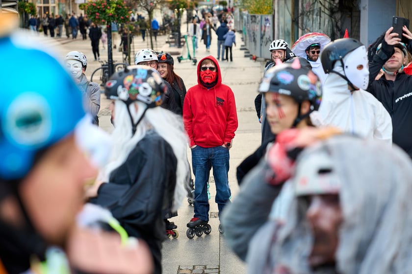 Halloween na rolkach. Wrocław, 25.10.2025