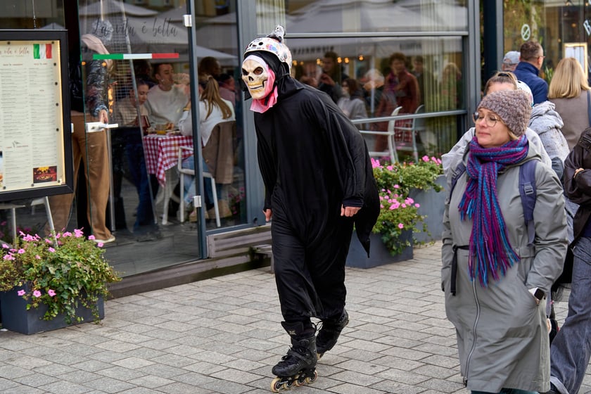 Halloween na rolkach. Wrocław, 25.10.2025