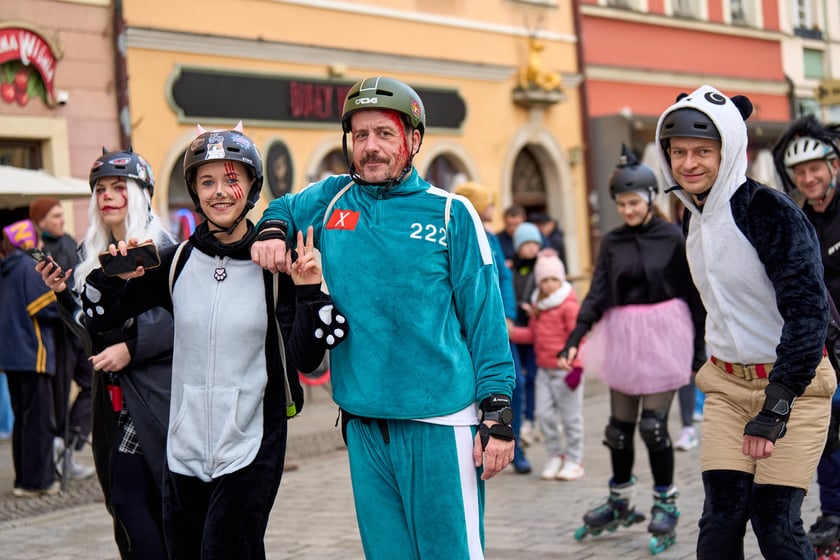 Halloween na rolkach. Wrocław, 25.10.2025