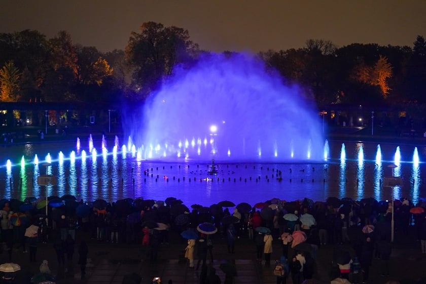 „Noc pokazów” na zakończenie sezonu Wrocławskiej Fontanny Multimedialnej - 26.10.2025