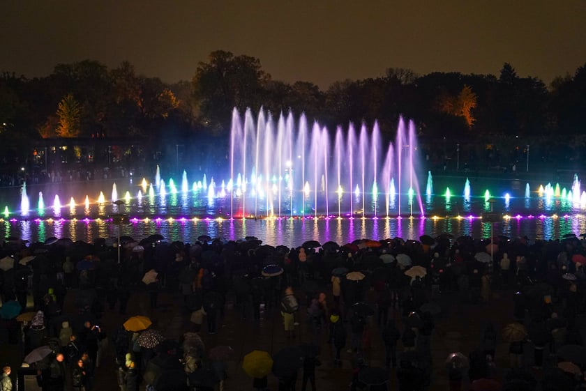 „Noc pokazów” na zakończenie sezonu Wrocławskiej Fontanny Multimedialnej - 26.10.2025