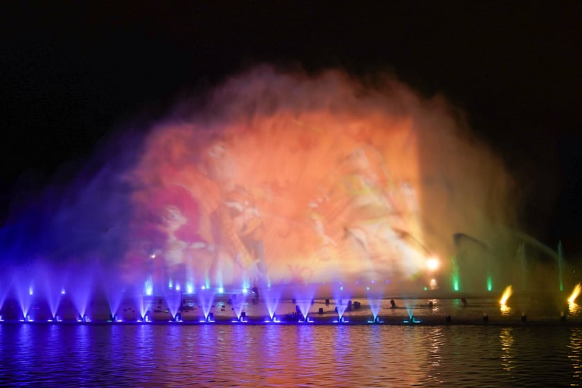 „Noc pokazów” na zakończenie sezonu Wrocławskiej Fontanny Multimedialnej - 26.10.2025