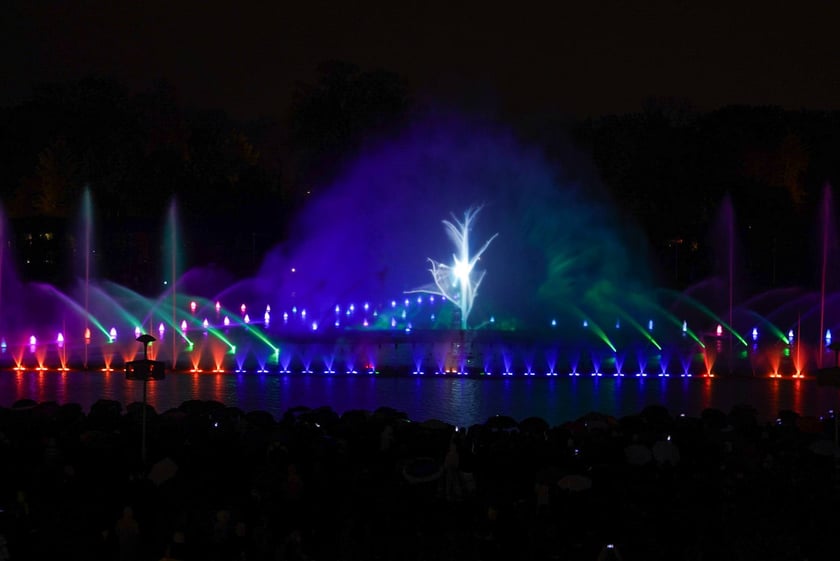 „Noc pokazów” na zakończenie sezonu Wrocławskiej Fontanny Multimedialnej - 26.10.2025