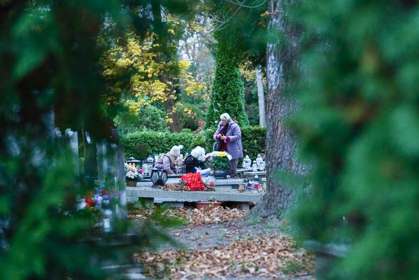 Przygotowania do Wszystkich Świętych na cmentarzu Grabiszyńskim - 26.10.2025