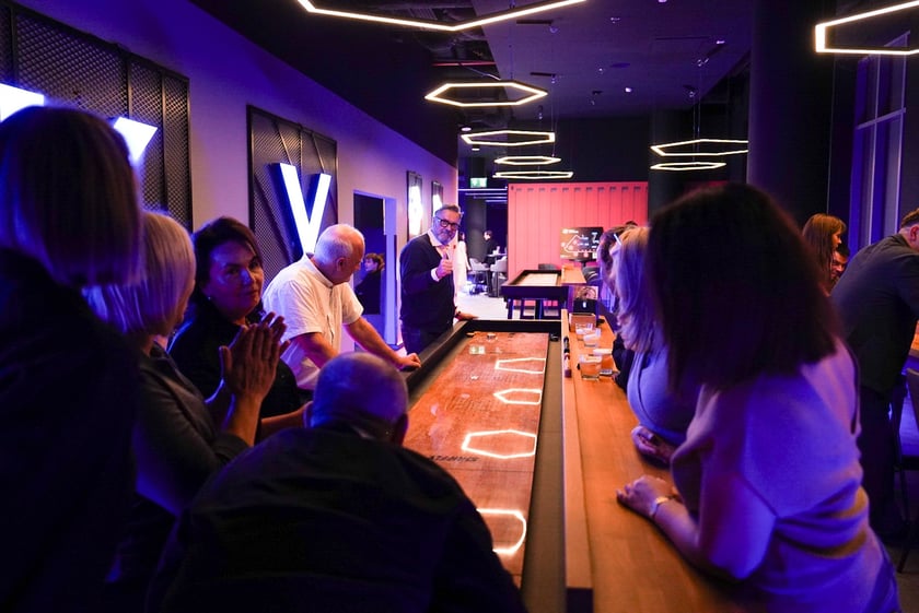 Wieczór zapowiadający otwarcie Sky Games w Sky Towerze we Wrocławiu