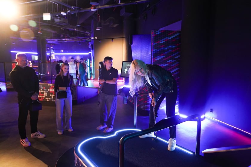 Wieczór zapowiadający otwarcie Sky Games w Sky Towerze we Wrocławiu