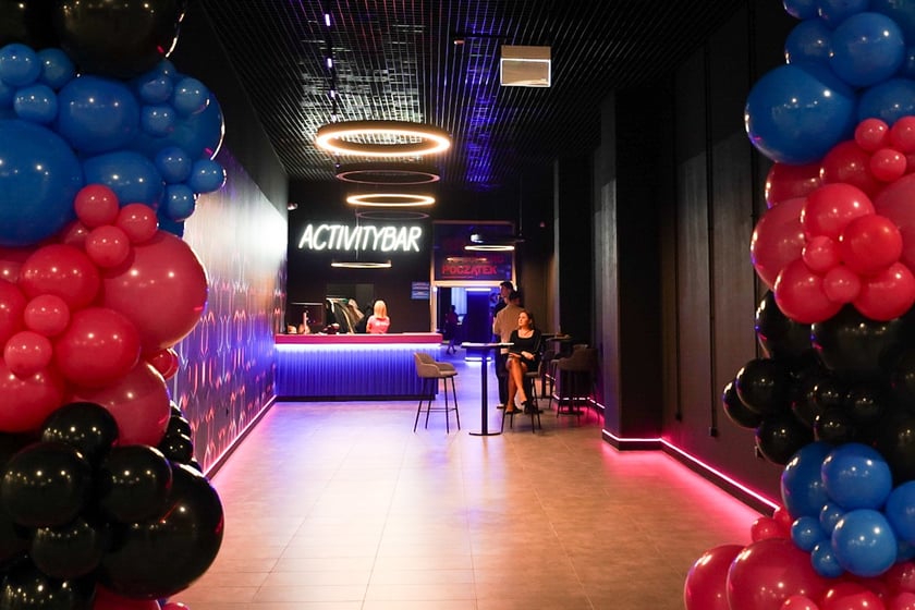 Wieczór zapowiadający otwarcie Sky Games w Sky Towerze we Wrocławiu