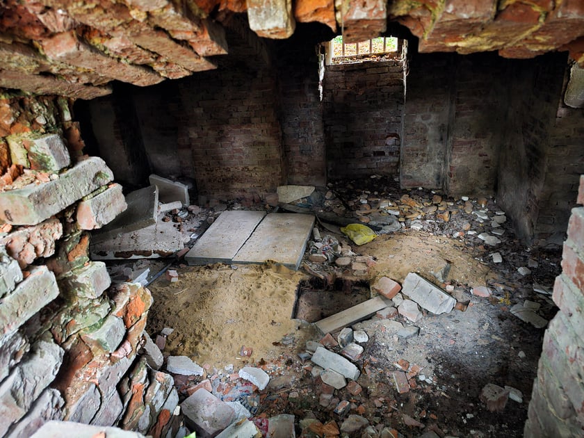 Grobowiec Lauterbach&oacute;w w Wilczynie - wnętrze