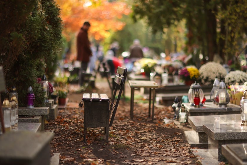 Popołudnie Wszystkich Świętych 2025 na cmentarzu Grabiszyńskim