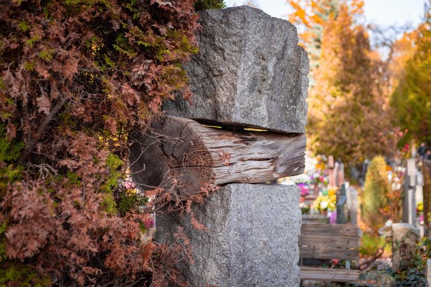 Popołudnie 1 listopada 2025 na cmentarzu Grabiszyńskim