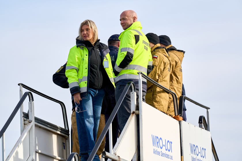 Ćwiczenia służb na lotnisku we Wrocławiu, 5 listopada 2025